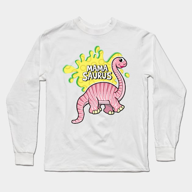 mama saurus, mother Long Sleeve T-Shirt by ThyShirtProject - Affiliate